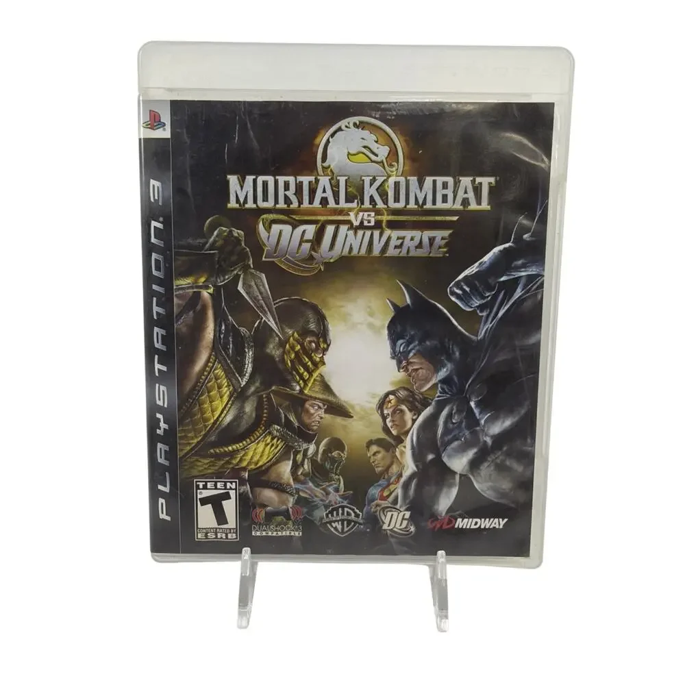 Mortal Kombat vs. DC Universe PlayStation 3 PS3 Complete in Box Tested